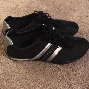 Coach black size 8 sneakers